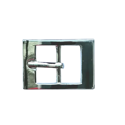 Riemgesp metaal - zilver - 25 mm x 17 mm
